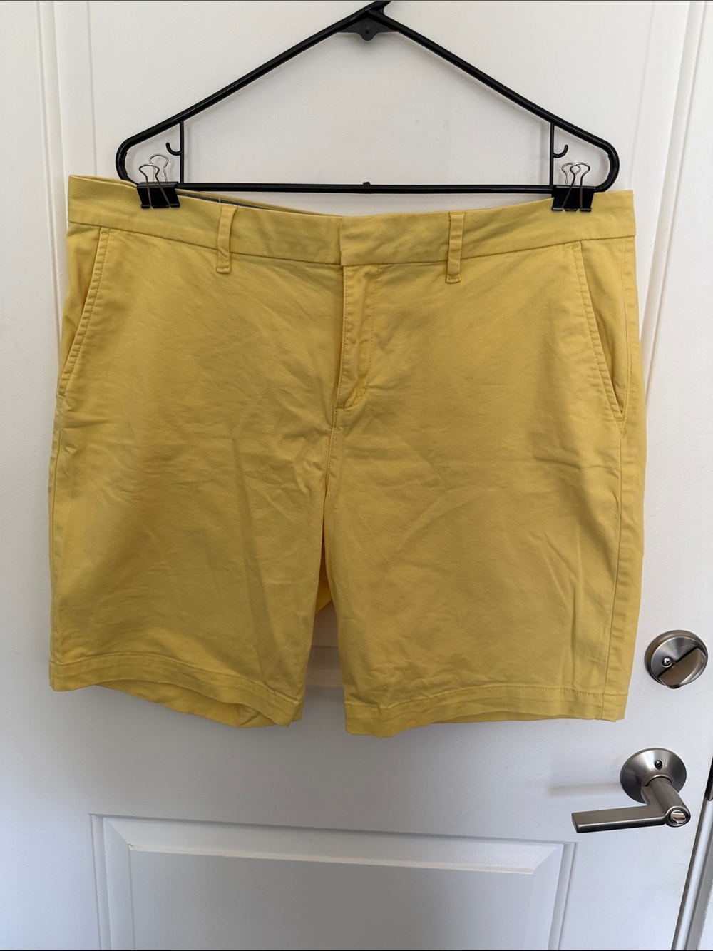 Tommy Hilfiger Women’s Yellow Bermuda Shorts
